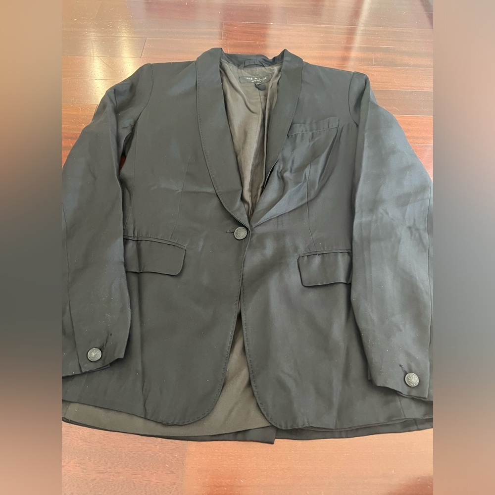 Rag & Bone Silk Blazer (New)
Size 8